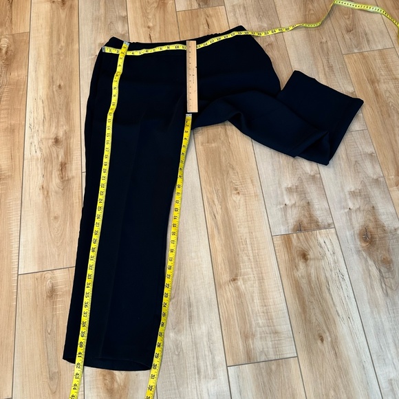 Talbots Signature Woman Lightweight Black Flowy Dress Pants 18W - Picture 4 of 13